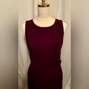 Ivanka Trump Deep Plum Midi Dress
Size 16